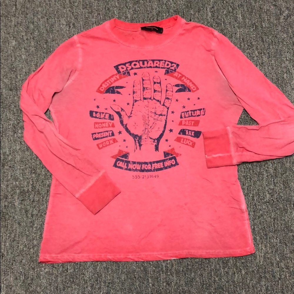 Long Sleeved Dsquared2 T Shirt